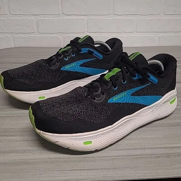 Brooks Ghost Max Men's Size 11 Black White Running Athletic‎ Shoes 1104061D060