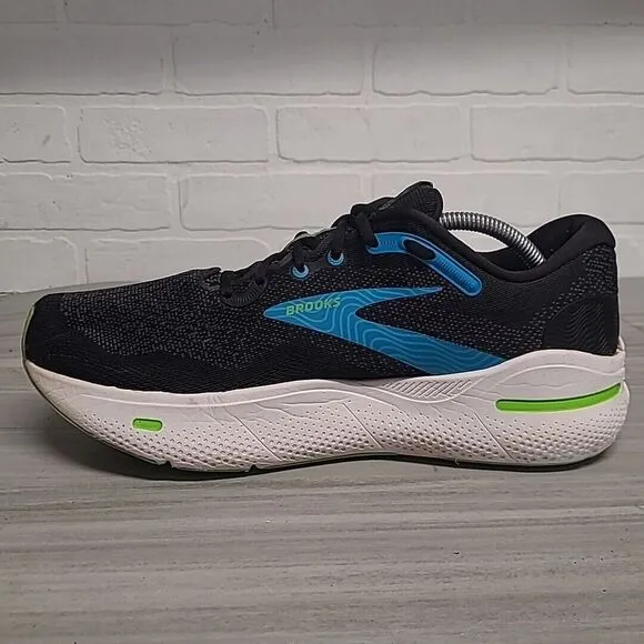 Brooks Ghost Max Men's Size 11 Black White Running Athletic‎ Shoes 1104061D060