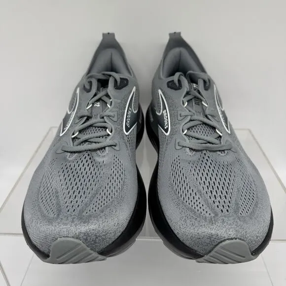 Brooks Glycerin 22 Grey Black 110445 1D 078 Running Shoes Sneakers Men’s Size 14