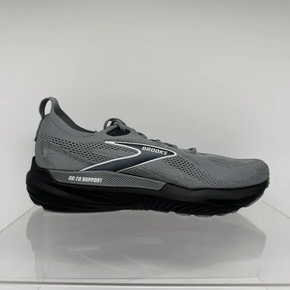 Brooks Glycerin 22 Grey Black 110445 1D 078 Running Shoes Sneakers Men’s Size 14