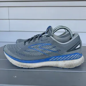 Brooks Glycerin GTS 19 Men's Size 10 2E Wide Gray Running Shoes 1103572E095