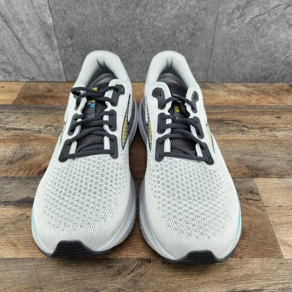 Brooks Glycerin GTS 21 Size 13 Mens Coconut Grey Black Forged Iron Casual Shoes