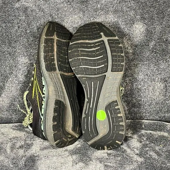 Brooks Glycerin 19 Womens Running Shoes Size 6.5- Black Ebony Nightlife
