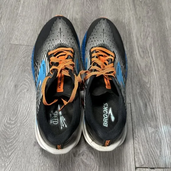 Brooks Hyperion Max Shoes Men's Size 11 D Blue Black Running Sneakers Athletic
