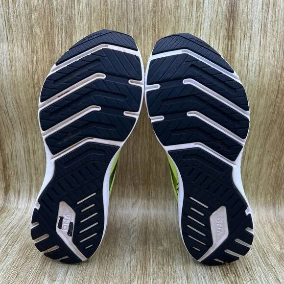 Brooks Launch 8 Men's Size 11 D‎ Running Shoes Neon Yellow Green 1103591D774