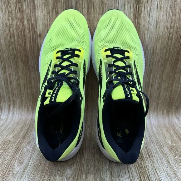 Brooks Launch 8 Men's Size 11 D‎ Running Shoes Neon Yellow Green 1103591D774
