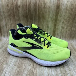 Brooks Launch 8 Men's Size 11 D‎ Running Shoes Neon Yellow Green 1103591D774