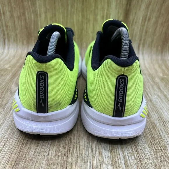 Brooks Launch 8 Men's Size 11 D‎ Running Shoes Neon Yellow Green 1103591D774