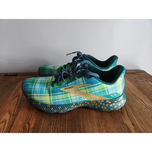 Brooks Launch  8  Women's  Run Lucky Green  Running Shoe Sz 10