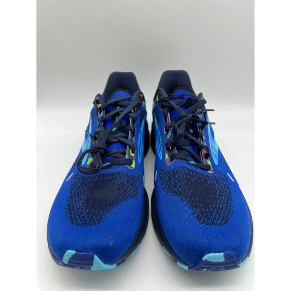 Brooks Launch 9 Running Shoes Blue/Peacoat/Yellow Men's Size 11🛒