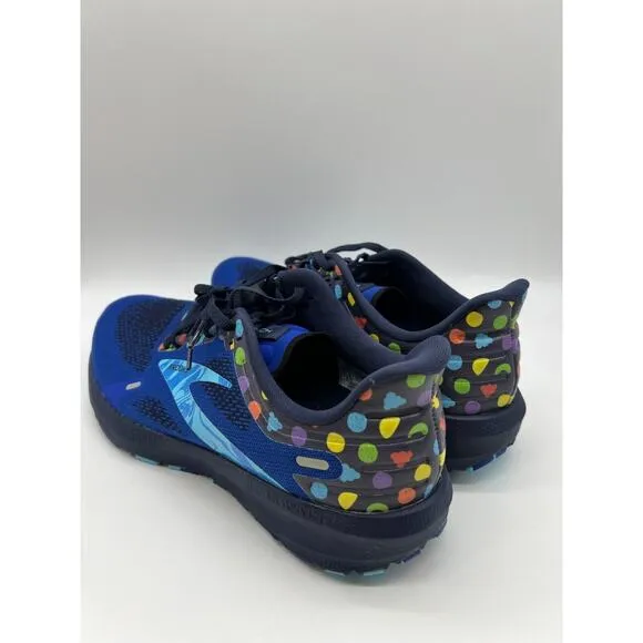 Brooks Launch 9 Running Shoes Blue/Peacoat/Yellow Men's Size 11🛒