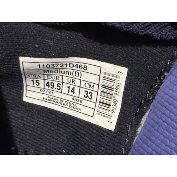 Brooks Levitate 5 Stealth Fit Running Shoes - Men's 15 D - Navy Blue &amp; White