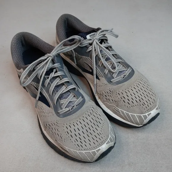 Brooks Mens Adrenaline GTS 18 Running Shoes Gray,