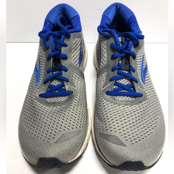 Brooks Men’s Adrenaline GTS 20, Gray Running Shoes, Size 12 M