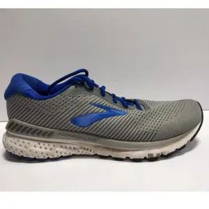 Brooks Men’s Adrenaline GTS 20, Gray Running Shoes, Size 12 M