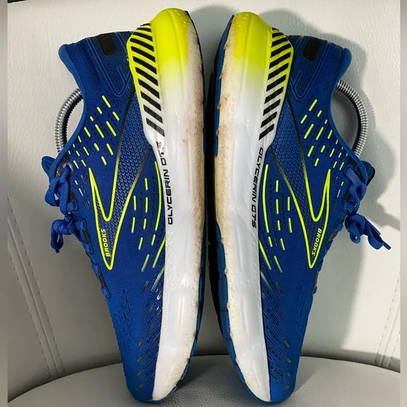 Brooks Men's Glycerin GTS 20 Running Shoes Blue/Nightlife 1103831D482 Size 11med