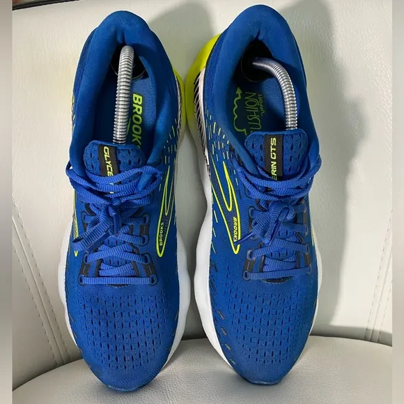 Brooks Men's Glycerin GTS 20 Running Shoes Blue/Nightlife 1103831D482 Size 11med