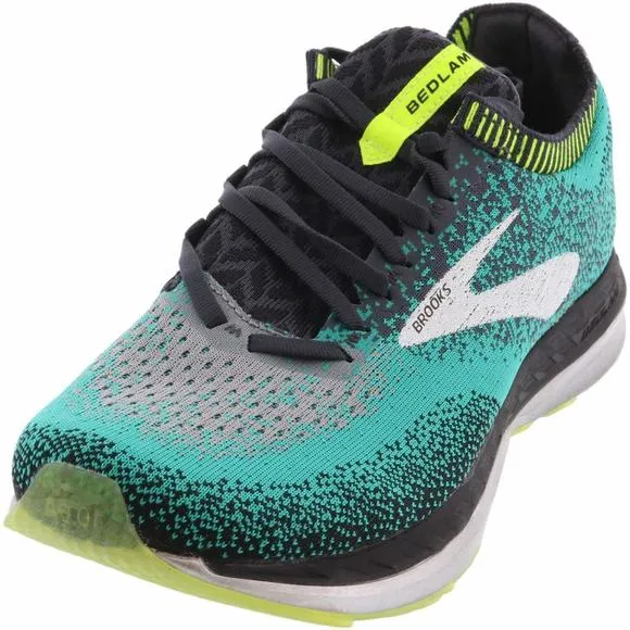 BROOKS MEN'S RUNNING SHOES, MULTICOLOUR BLACK TEAL NIGHTLIFE 025, 8.5