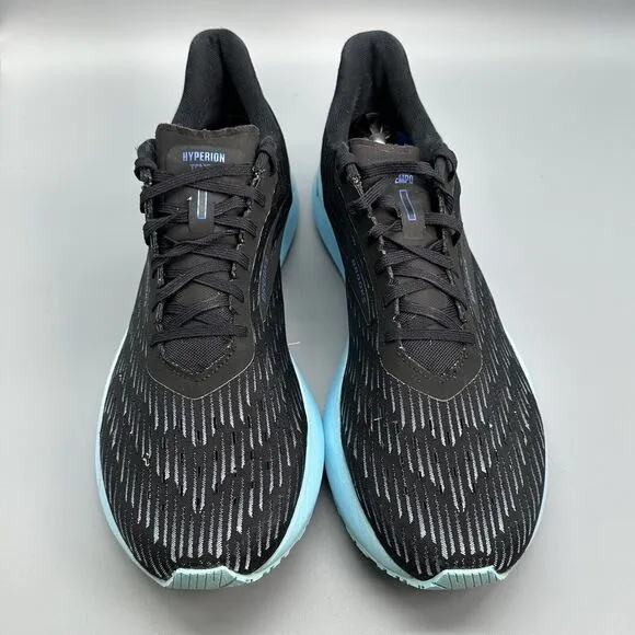 Brooks Mens Size 14 Hyperion Tempo Black Blue Running Athletic Shoes Sneakers