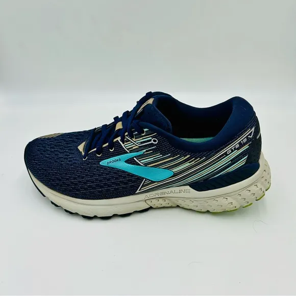 Brooks running shoes Adrenaline GTS 19 running shoes blue women size 10.5