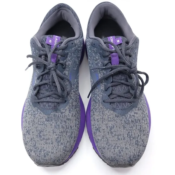 Brooks Womens Launch 6 1202851B022 Gray Running Shoes Sneakers Size 11