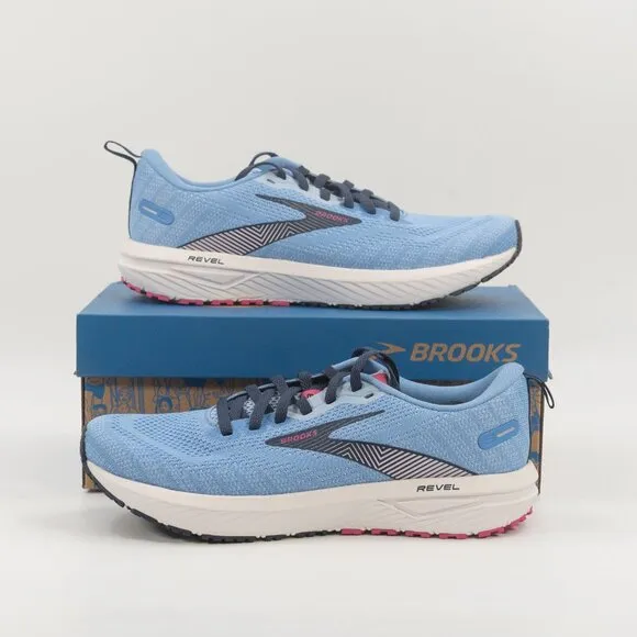 Brooks Women's Revel 6 'Marina Lilac Rose' 120386 1B 474 Running Multi-Size