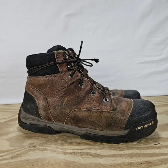 Carhartt Ground Force Waterproof 6&quot; Composite Toe Work Boot Size 13