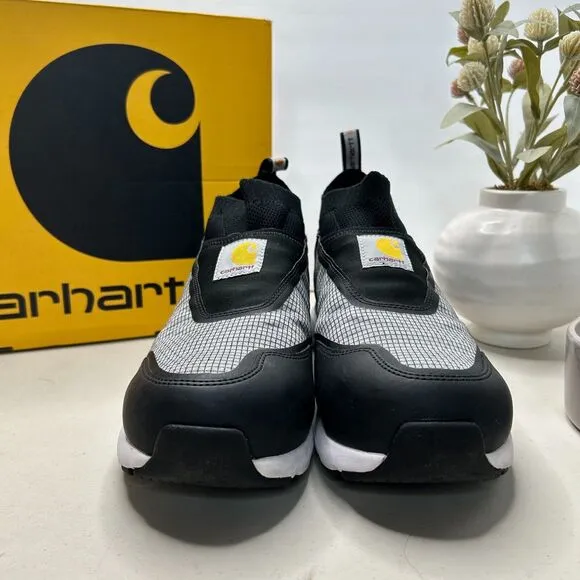 Carhartt Haslett FS2481-M Nano Toe Work Shoes Sneaker Black Gray Men's US 8.5