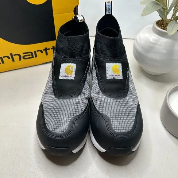 Carhartt Haslett FS2481-M Nano Toe Work Shoes Sneaker Black Gray Men's US 8.5
