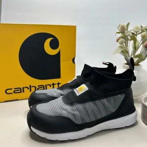 Carhartt Haslett FS2481-M Nano Toe Work Shoes Sneaker Black Gray Men's US 8.5