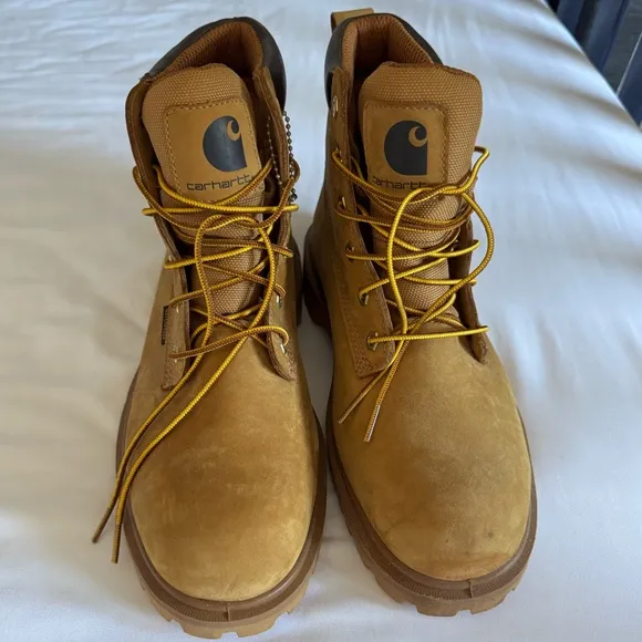Carhartt Men's Waterproof Tan Work Boots NWOT