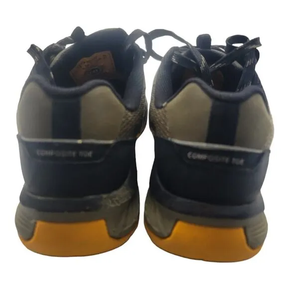 Caterpillar Shoes Mens 8 WW  Multicolor Steel Toe Safety WORK Lace UP p91377 CAT