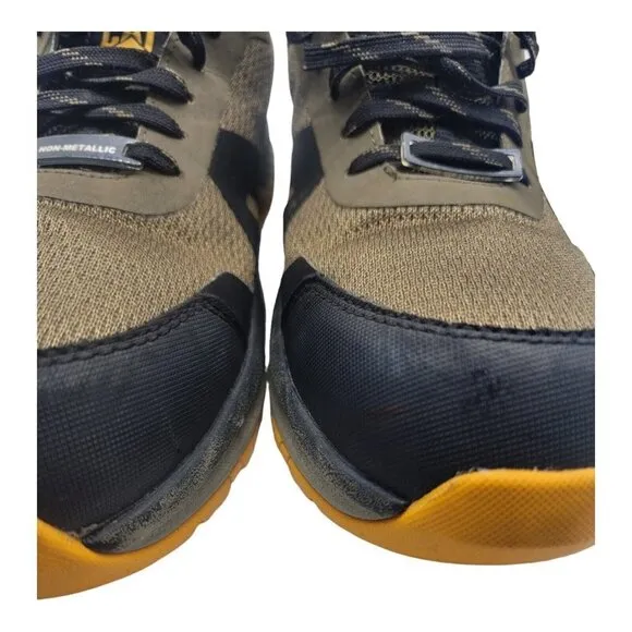 Caterpillar Shoes Mens 8 WW  Multicolor Steel Toe Safety WORK Lace UP p91377 CAT