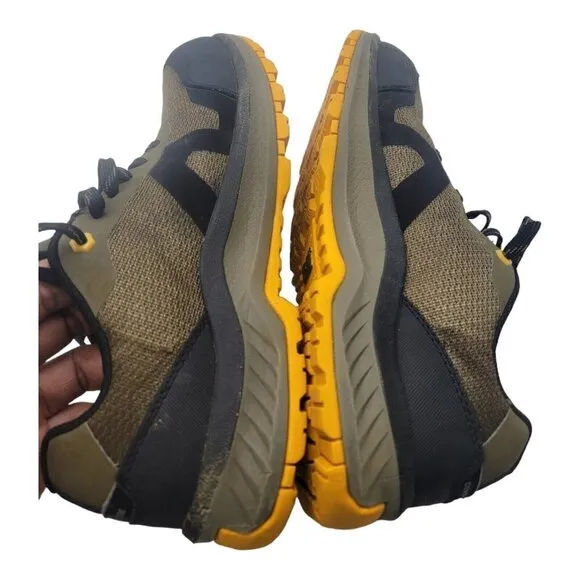 Caterpillar Shoes Mens 8 WW  Multicolor Steel Toe Safety WORK Lace UP p91377 CAT