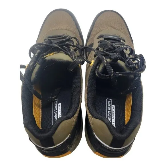 Caterpillar Shoes Mens 8 WW  Multicolor Steel Toe Safety WORK Lace UP p91377 CAT