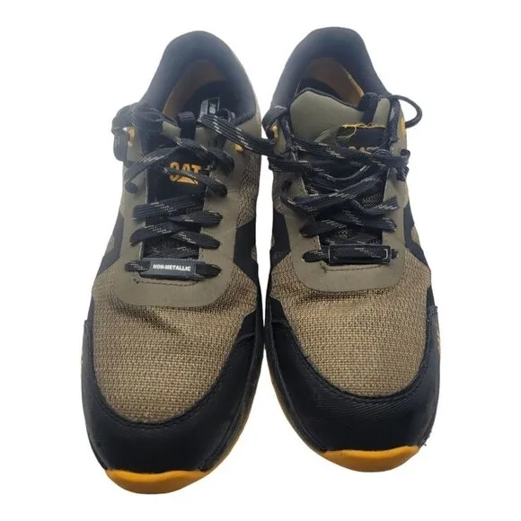 Caterpillar Shoes Mens 8 WW  Multicolor Steel Toe Safety WORK Lace UP p91377 CAT