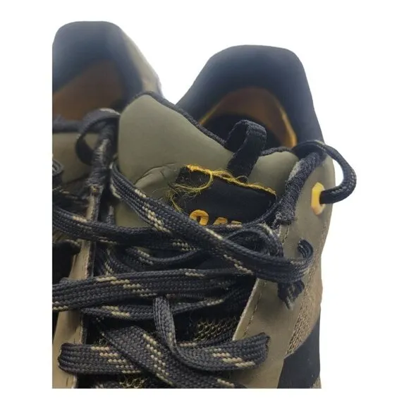 Caterpillar Shoes Mens 8 WW  Multicolor Steel Toe Safety WORK Lace UP p91377 CAT