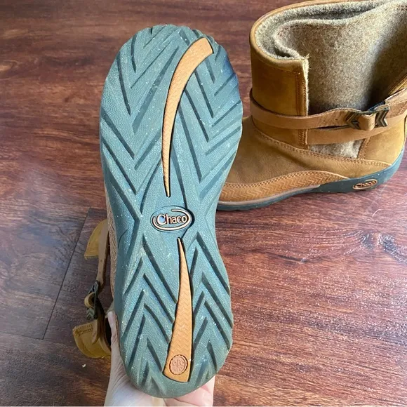 Chaco Hopi Rust Waterproof Leather Hiking Boots Women’s Size 6