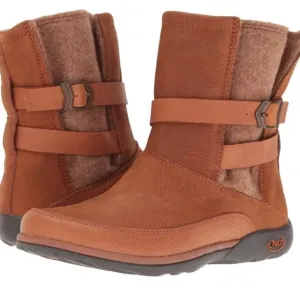 Chaco Hopi Rust Waterproof Leather Hiking Boots Women’s Size 6