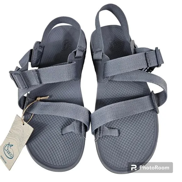 Chaco Lowdown 2 Gray Sandals NWT Men's Size 11