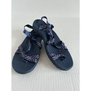 Chaco Z Cloud X2 ZX2 Sandal Waterproof Women size 12 Blue Strappy Outdoor Hiking