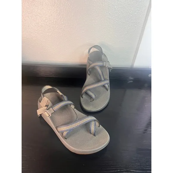 Chaco Z2 Classic Blue Grey Outdoor waterproof sandals Mens size 13