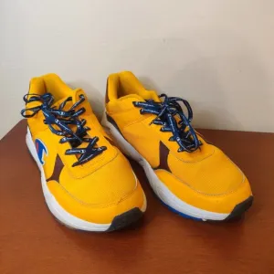 Champion Men's Sneakers Shoes Yellow Navy Blue Laces Size 11.