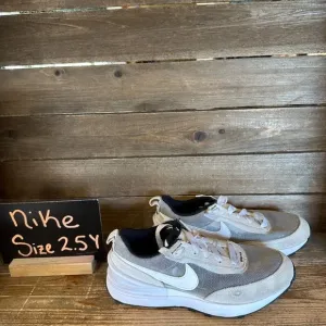 Childrens Nike Kids Waffle One Ivory Athletic‎ Running Shoes Sneakers Size 2.5 Y