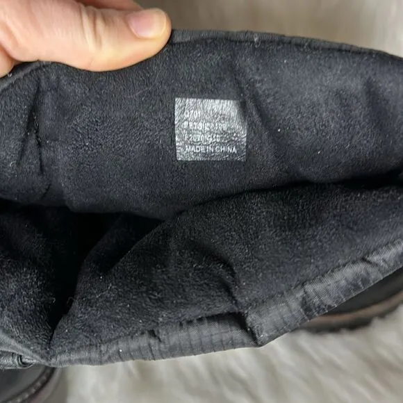 Coach Betsie Black Nylon Winter Boots