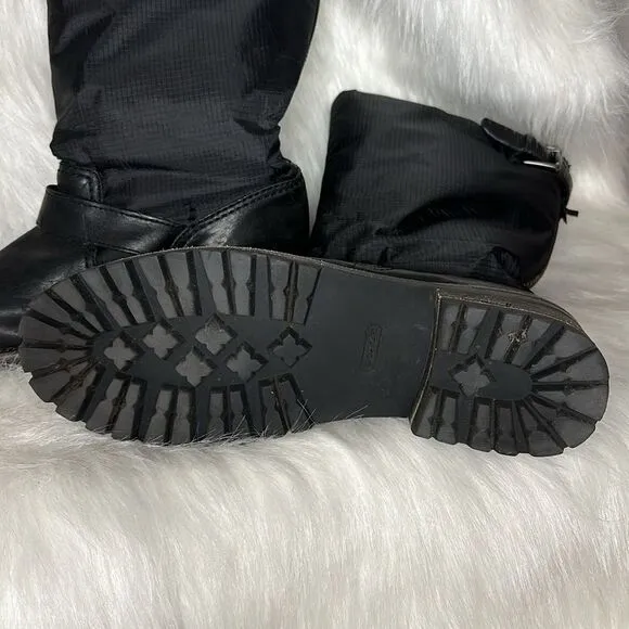 Coach Betsie Black Nylon Winter Boots