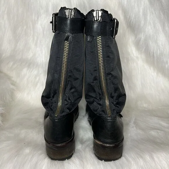Coach Betsie Black Nylon Winter Boots