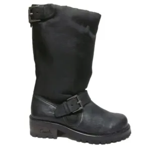 Coach Betsie Black Nylon Winter Boots