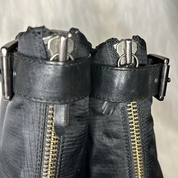 Coach Betsie Black Nylon Winter Boots