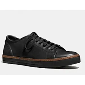 Coach York Lace Sneaker Black  size 10